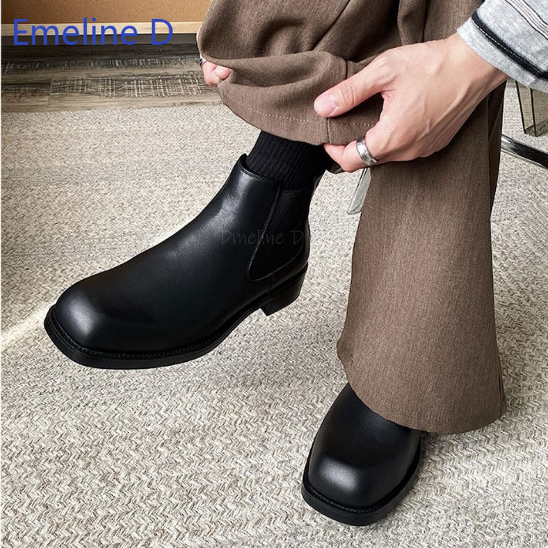 Erkek Kare Burunlu Chelsea Bot - Formal Men Daily Wear Footwear incelemesi ve fiyatı