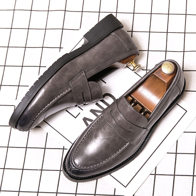 Erkek Vintage Suni Deri Penny  - Formal Men Daily Wear Footwear incelemesi ve fiyatı