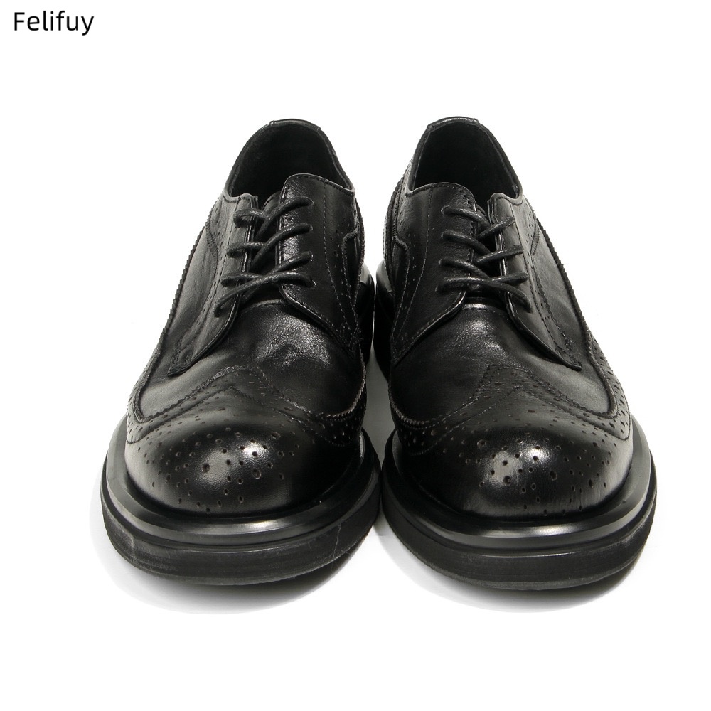 Siyah Derby ayakkabıları Vinta - Men Formal Wear All Black incelemesi ve fiyatı