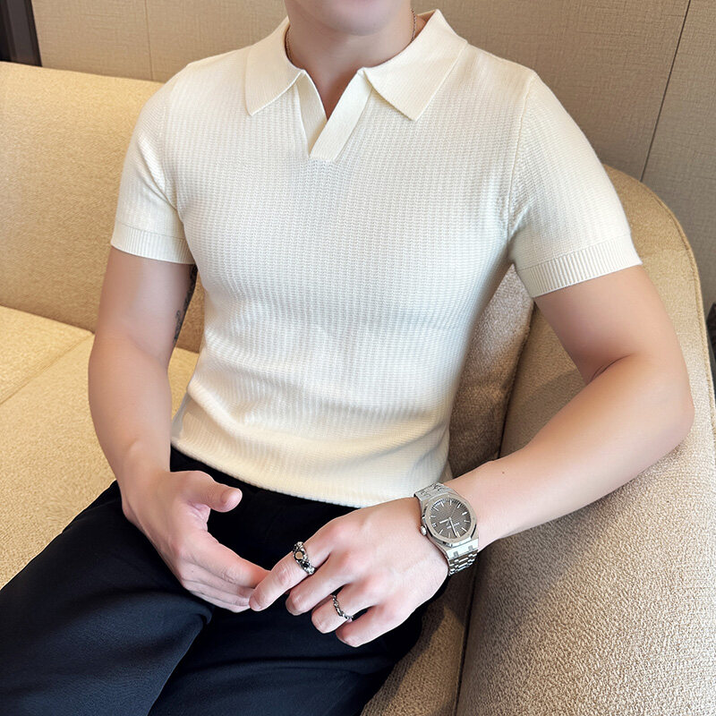 Erkek Slim Fit Polo Yaka Jakar - Men Formal Wear Modern incelemesi ve fiyatı