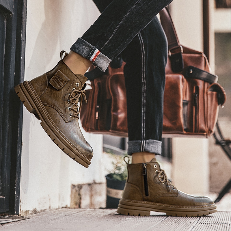 Sonbahar ve Kışlık Sıcak Erkek - Men Formal Wear With Boots incelemesi ve fiyatı